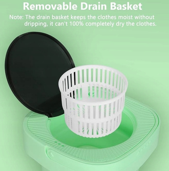 Wyjmowany Koszyk Odprowadzający Wodę do Mini Pralki