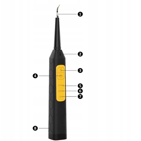 Skaler dentystyczny ultradźwiękowy do usuwania kamienia nazębnego (1)