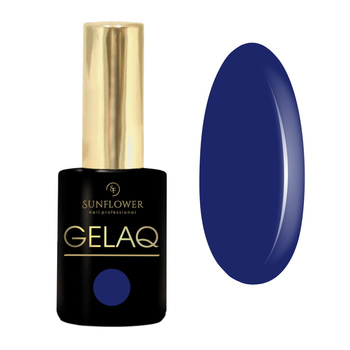 Gelaq Nr 307  Lakier Hybrydowy UV - Rozbielony Granat