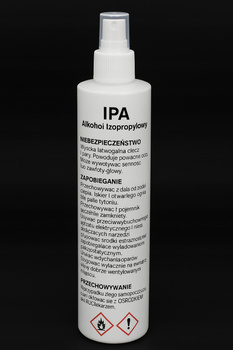 IPA - Alkohol Izopropylowy 99,9% - 250 ml z atomizerem