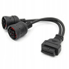 Adapter Diagnostyczny Przejściówka OBD2 do 6Pin J1708 9Pin J1939