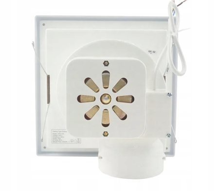 Sufitowy wentylator wyciągowy i wentylacyjny do łazienki