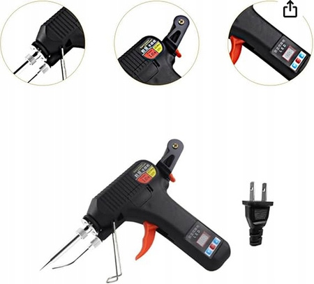 Ręczny pistolet lutowniczy lutownica 110V 80W