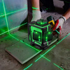 ZIELONY LEVEL 4D SAMOPOZIOMUJĄCY LASER 360 KRZYŻOWY 16 LINII ZESTAW