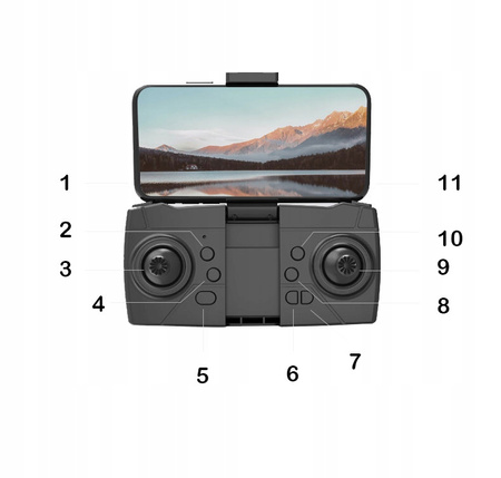 DRON s7 PRO DWIE KAMERY WIFI HD ZABAWKA ZAWIS 350m INSTRUKCJA PL 3x AKU