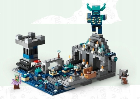 Zestaw Klocków Kompatybilnych Warden, Jaskinia i Mini Figurka