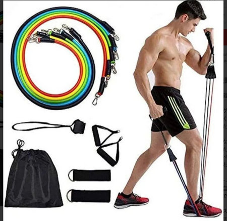 ZESTAW 5 GUM OPOROWYCH DO ĆWICZEŃ gumy fitness