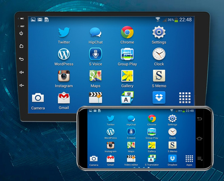 RADIO NAWIGACJA GPS PEUGEOT 407 2004-2011 ANDROID + dekoder CAN + kamera