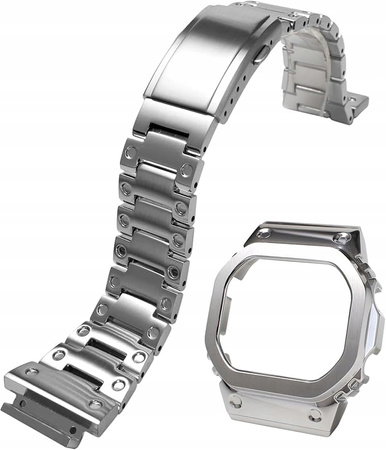 MOD Kit obudowa zegarka ze stali nierdzewnej 316 do G-SHOCK DW-H5600