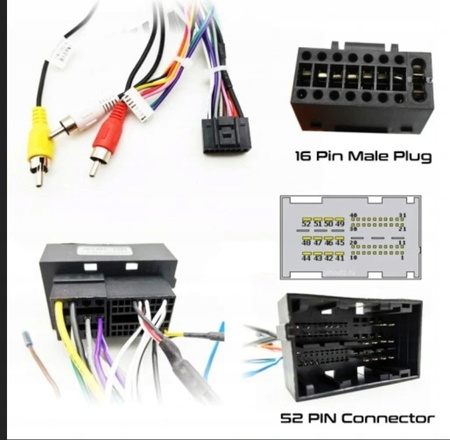 RADIO NAWIGACJA GPS FIAT 500L 2012+ ANDROID CARPLAY 64 GB