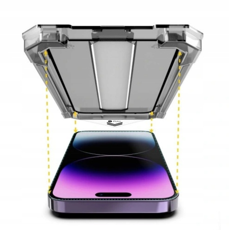 Szkło hartowane do APPLE IPHONE 13 13pro 14 + ramka montażowa