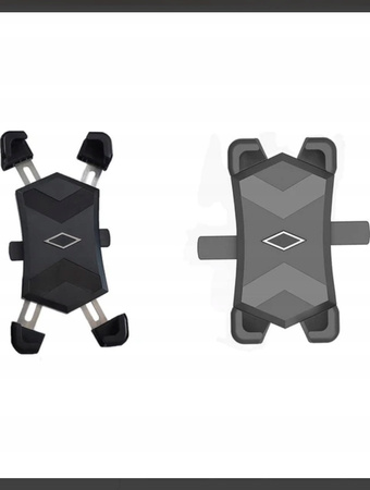 Uchwyt na telefon do roweru – solidny, stal nierdzewna, obrotowy 360