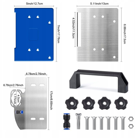 STOJAK DO SZLIFIERKI KĄTOWEJ 45° REGULOWANY UCHWYT NA SZLIFIERKĘ KĄTOWĄ