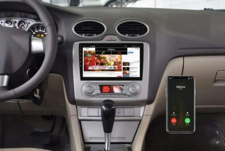 RADIO SAMOCHODOWE 2Din 2+64G z Carplay android play + ramka Ford Fusion