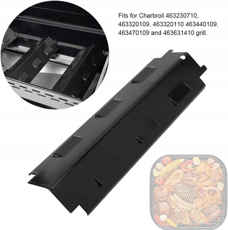 4x OSŁONA PALNIKA DO GRILLA GAZOWEGO 37x10,8