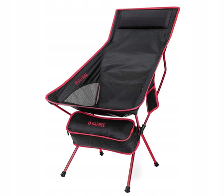 Ultralekkie składane krzesło turystyczne G4Free z oparciem i poduszką