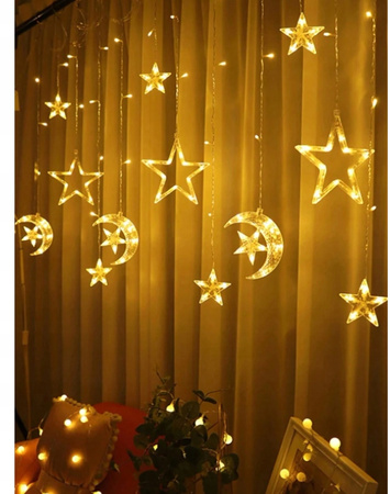 Girlanda LED Gwiazdki i Księżyce