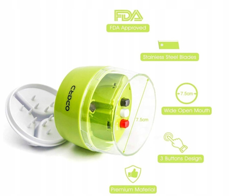 4w1 Ręczny Spiralizer do Warzyw