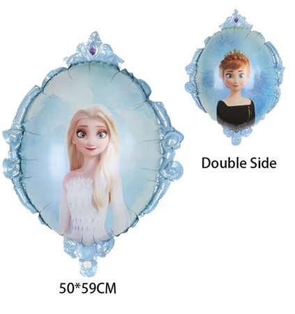 Balony foliowe FROZEN Kraina Lodu ELZA ANNA OLAF urodziny zestaw