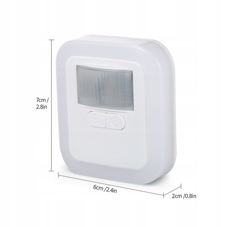 Lampka nocna LED Sensor Light biały