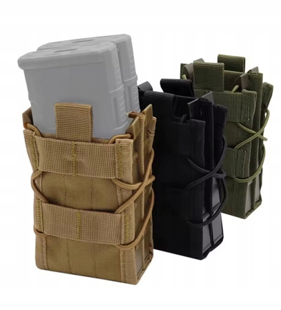 Ładownica taktyczna podwójna na magazynek 5.56 – Molle kolor Multicam