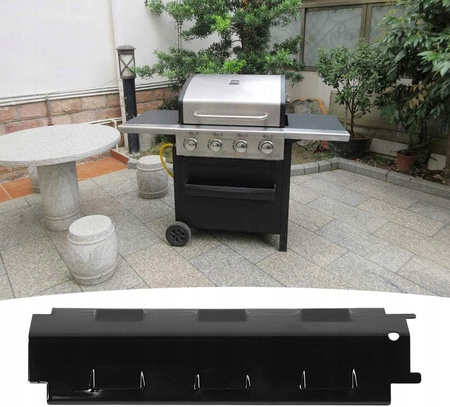 4x OSŁONA PALNIKA DO GRILLA GAZOWEGO 37x10,8