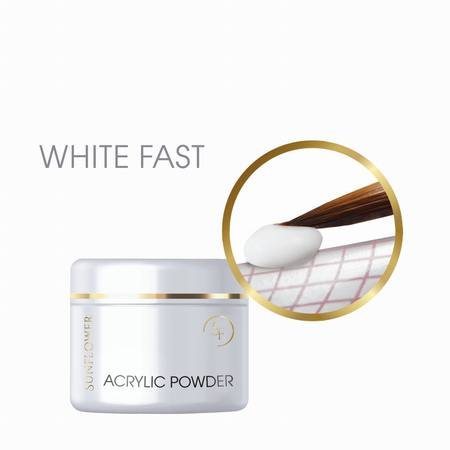 Biały Puder Akrylowy Szybki-  "Fast" - White 90g