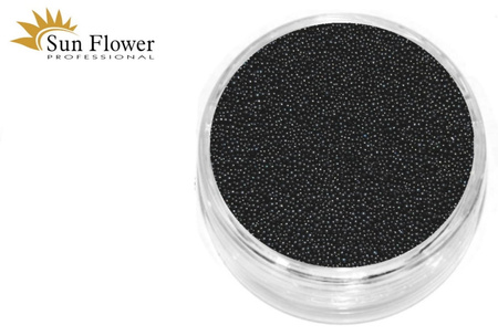 Kawior - Kuleczki szklane mikro, do zdobień paznokci - Bk20