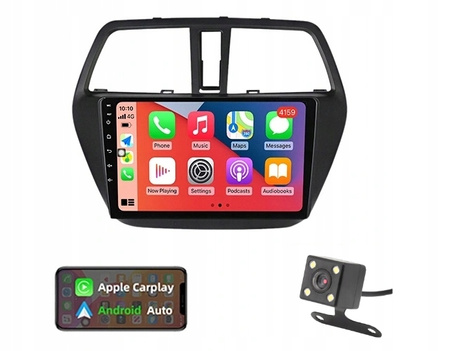 RADIO ANDROID 14 2GB 128GB GPS CARPLAY ANDROID PLAY BT SUZUKI SX-4 S-CROSS