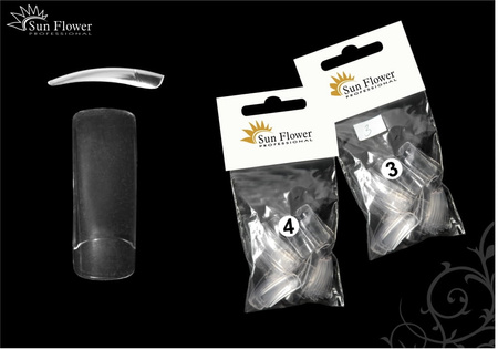 Tipsy Clear Elastan Uzupełnienie 60 Szt.