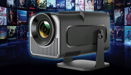 PROJEKTOR HY320 MINI NAJNOWSZA WERSJA RZUTNIK PRZENOŚNY LED HD WIFI ANDROID