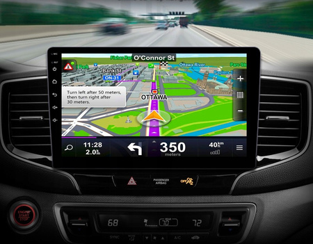 RADIO NAWIGACJA GPS PEUGEOT 407 2004-2011 ANDROID + dekoder CAN + kamera