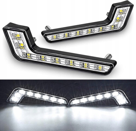MOCNE ŚWIATŁA LED DO JAZDY DZIENNEJ, OŚWIETLENIE SAMOCHODOWE