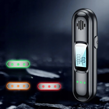 Przenośny bezdotykowy tester alkoholu alkomat T01 z USB bezustnikowy