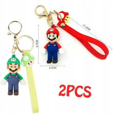 Zestaw Mario 3D Figurki Breloczki,breloczek zawieszka dla dzieci