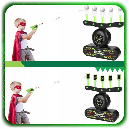 ZABAWKA STRZELNICA DZIECIĘCA TARCZE HIT DLA DZIECI 1 PISTOLETY