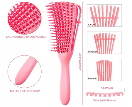 Elastyczna Szczotka Do Rozczesywania ? Regulowana, Lekka, Turbo Wygodna!