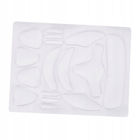 18 szt. Silikonowa podkładka do twarzy