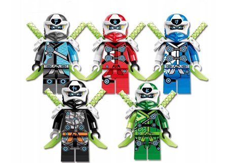 Ninja Figurka Klocki 24 Szt Zestawy prezent