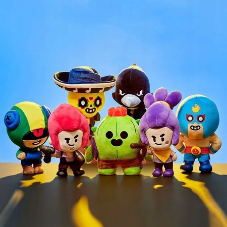 Spike BRAWL STARS Maskotka Pluszak Zabawka Zadymiarz Kaktus Miś Prezent PL