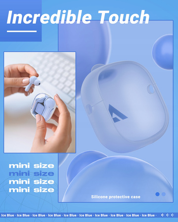 Bezprzewodowy zestaw słuchawkowy Bluetooth 5.0  T6 TWS Earphone