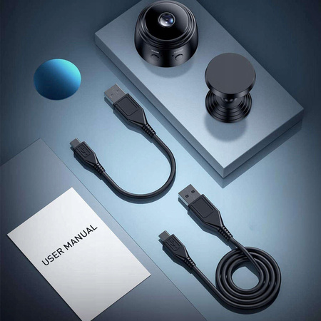 KAMERA IP SZPIEGOWSKA HD 360° TRYB NOCNY BEZPRZEWODOWA WIFI MONITORING