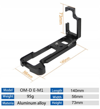 Do aparatu Olympus Płytka szybkiego montażu w kształcie litery L