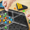 Triggle Gra w Trójkąty Strategiczna Gumki Recepturki 3D Pionki