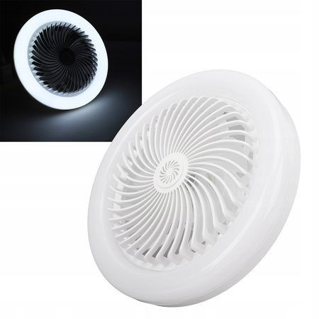 ŻYRANDOL WENTYLATOR SUFITOWY WIATRAK LAMPA LED 30W