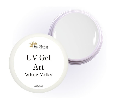 Mleczna Biel 7g Żel UV Art