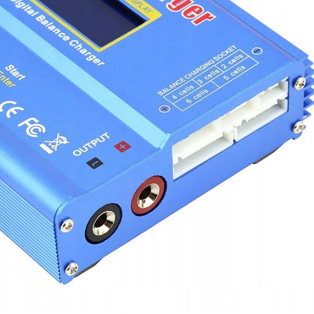 Ładowarka Akumulatorów IMAX B6 6A 80W LiPo NiMH
