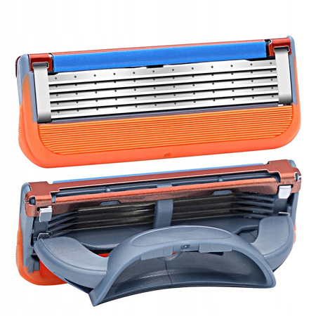 Ostrza do maszynki dla Gillette Fusion5 4szt komfortowe golenie