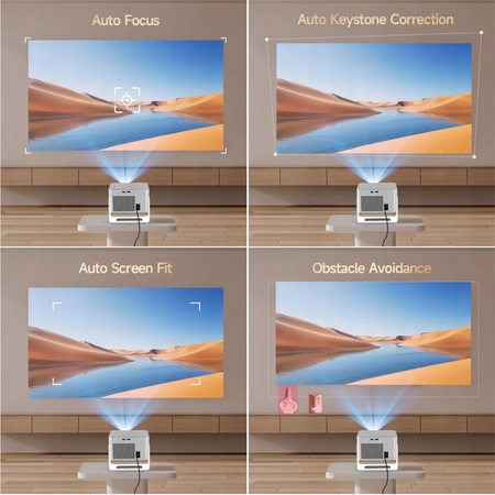 Projektor LED Magcubic HY350Max biały