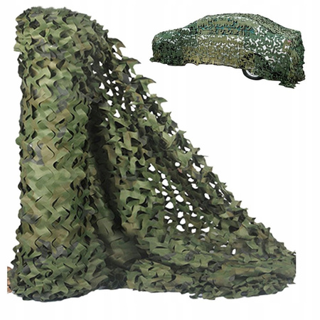WOJSKOWA SIATKA MASKUJĄCA OGRÓD WOODLAND 1.5 X 10